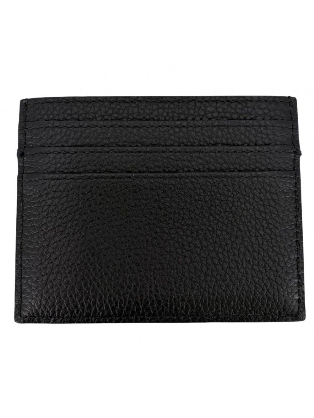 Dior Card Case Saddle Holder Oblique Calf Jacquard Black Gunmetal - Picture 2 of 5